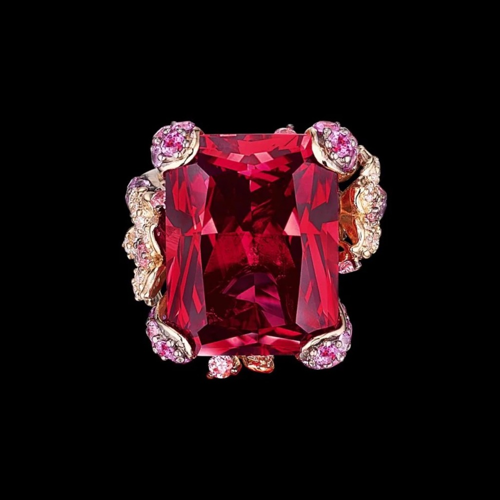 Cinderella Ruby Ring - Picture 4 of 4